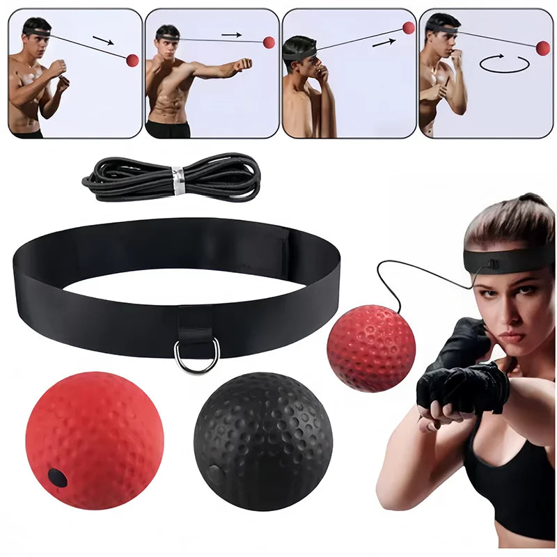 Unleash Your Inner Champion with the Boxing Training Ball - Perfect for Kids and Parents to Enhance Reflexes and Coordination!